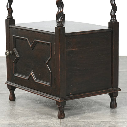 英国アンティーク マガジンラック