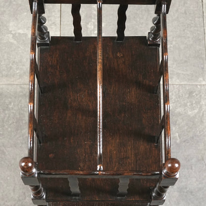 英国アンティーク マガジンラック