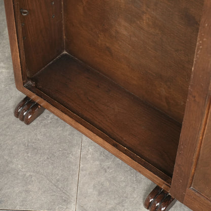 英国アンティーク ガラスキャビネット