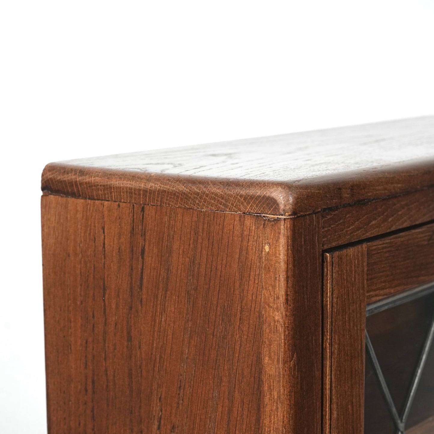 英国アンティーク ガラスキャビネット