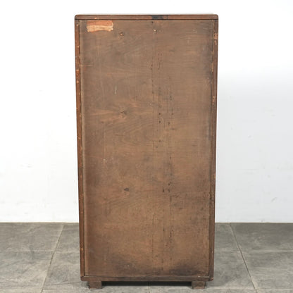 英国アンティーク ガラスキャビネット