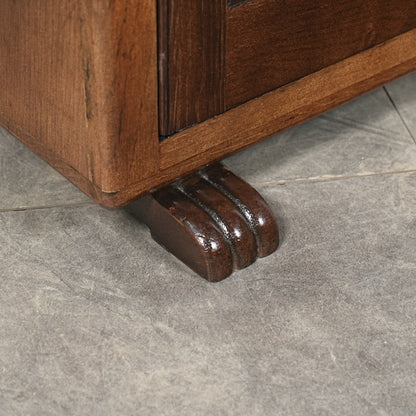 英国アンティーク ガラスキャビネット