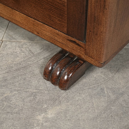 英国アンティーク ガラスキャビネット