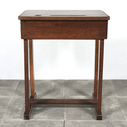 英国アンティーク スクールデスク