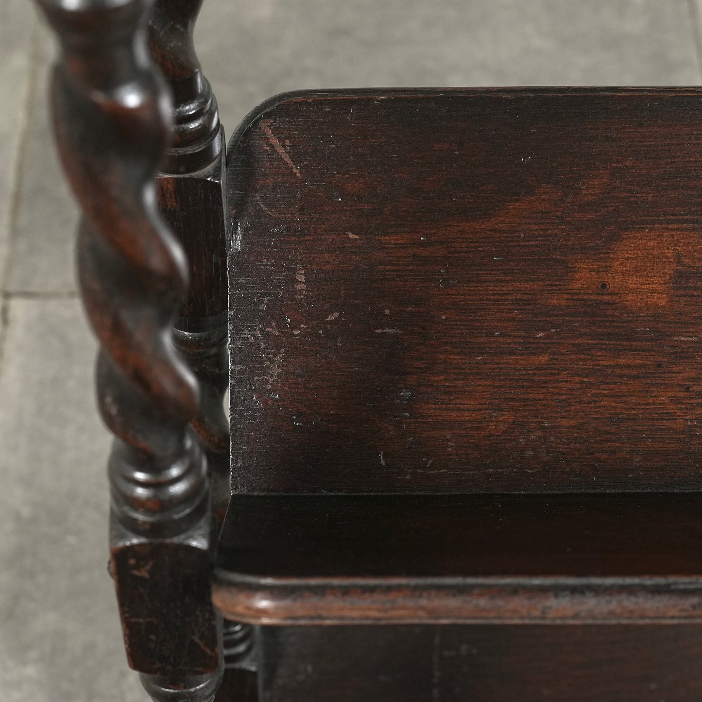 英国アンティーク マガジンラック