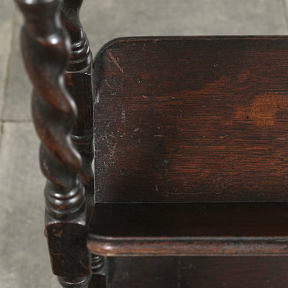 英国アンティーク マガジンラック