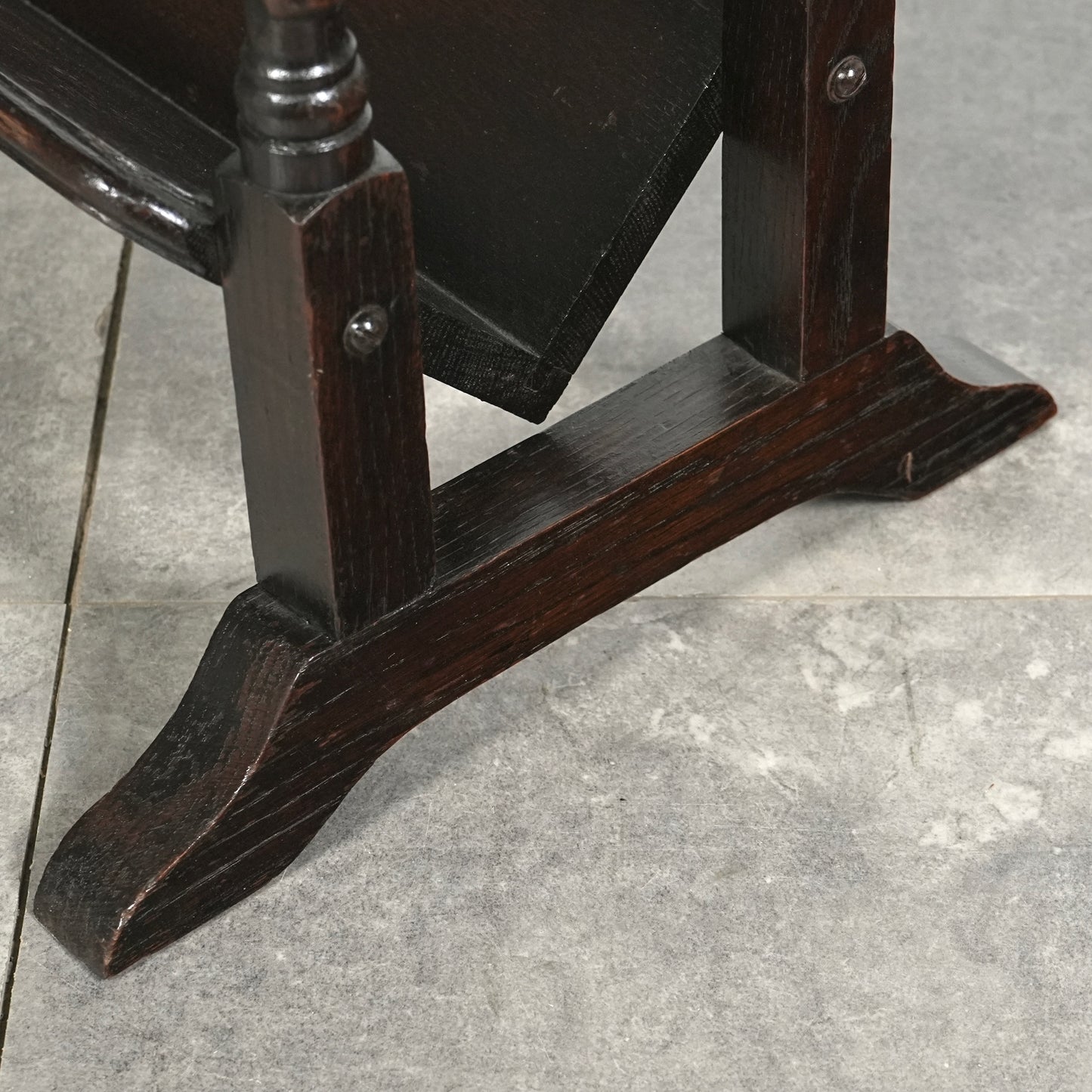 英国アンティーク マガジンラック