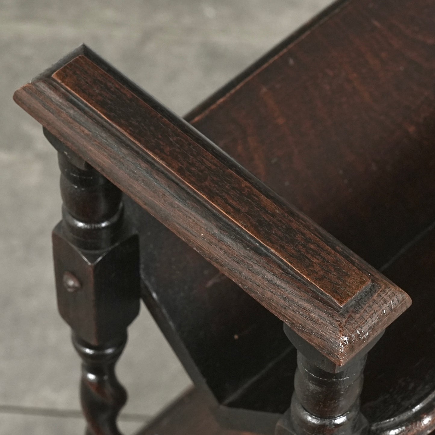 英国アンティーク マガジンラック