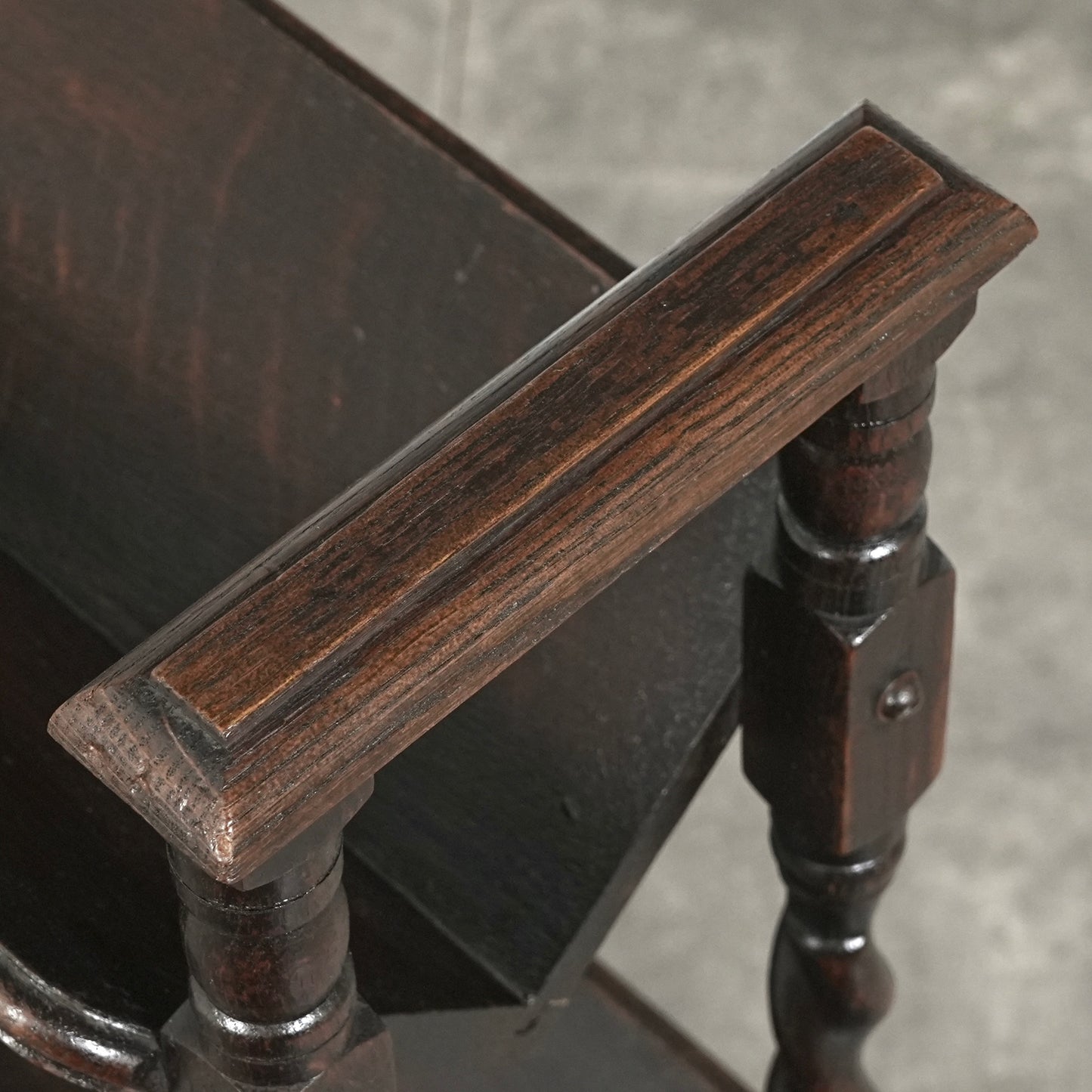 英国アンティーク マガジンラック