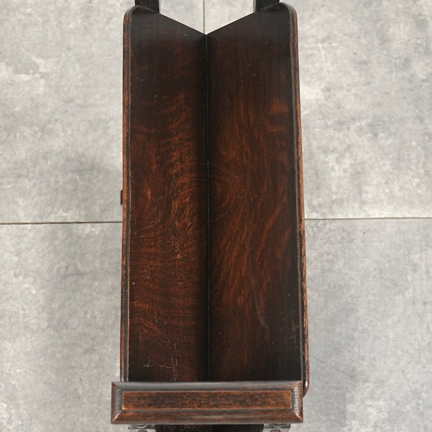 英国アンティーク マガジンラック