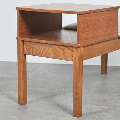 イギリスヴィンテージ テレフォンベンチ【張替済】