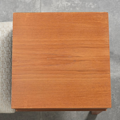 イギリスヴィンテージ テレフォンベンチ【張替済】