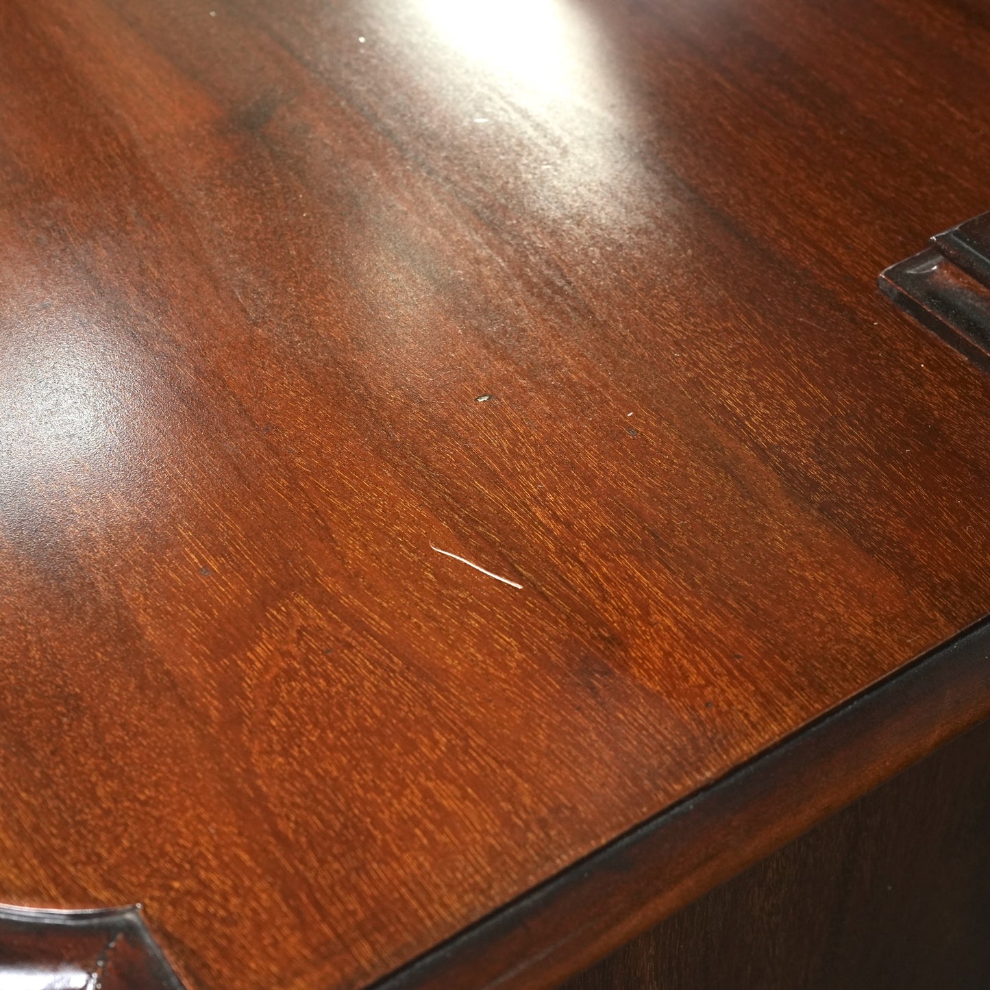 英国アンティーク ミラーバックサイドボード