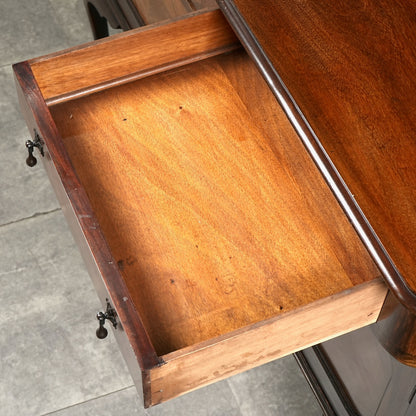 英国アンティーク ミラーバックサイドボード