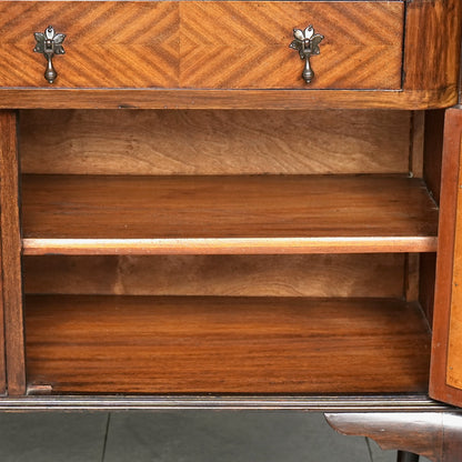 英国アンティーク ミラーバックサイドボード