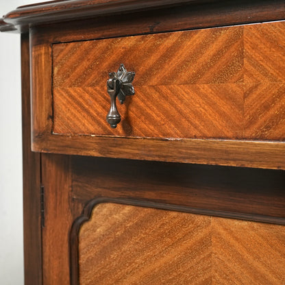 英国アンティーク ミラーバックサイドボード