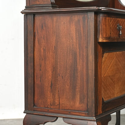 英国アンティーク ミラーバックサイドボード