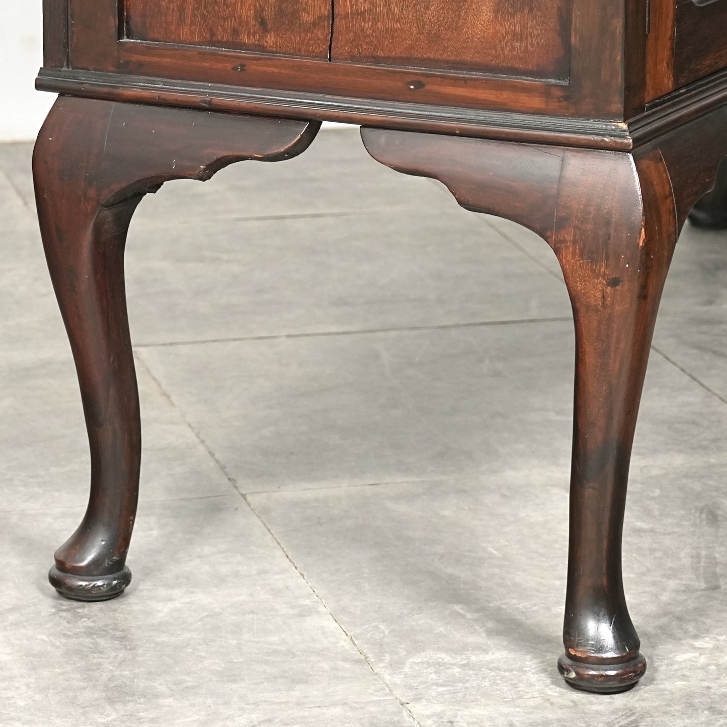 英国アンティーク ミラーバックサイドボード