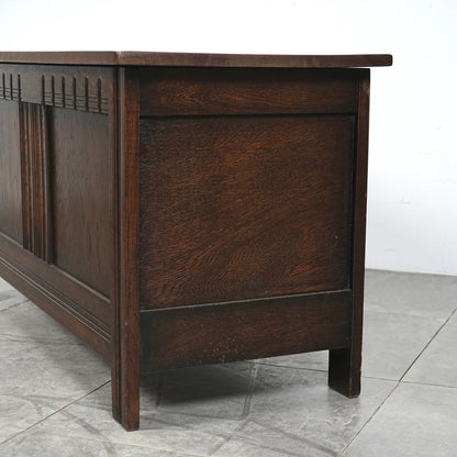 英国クラシック ヴィンテージ ブランケットボックス