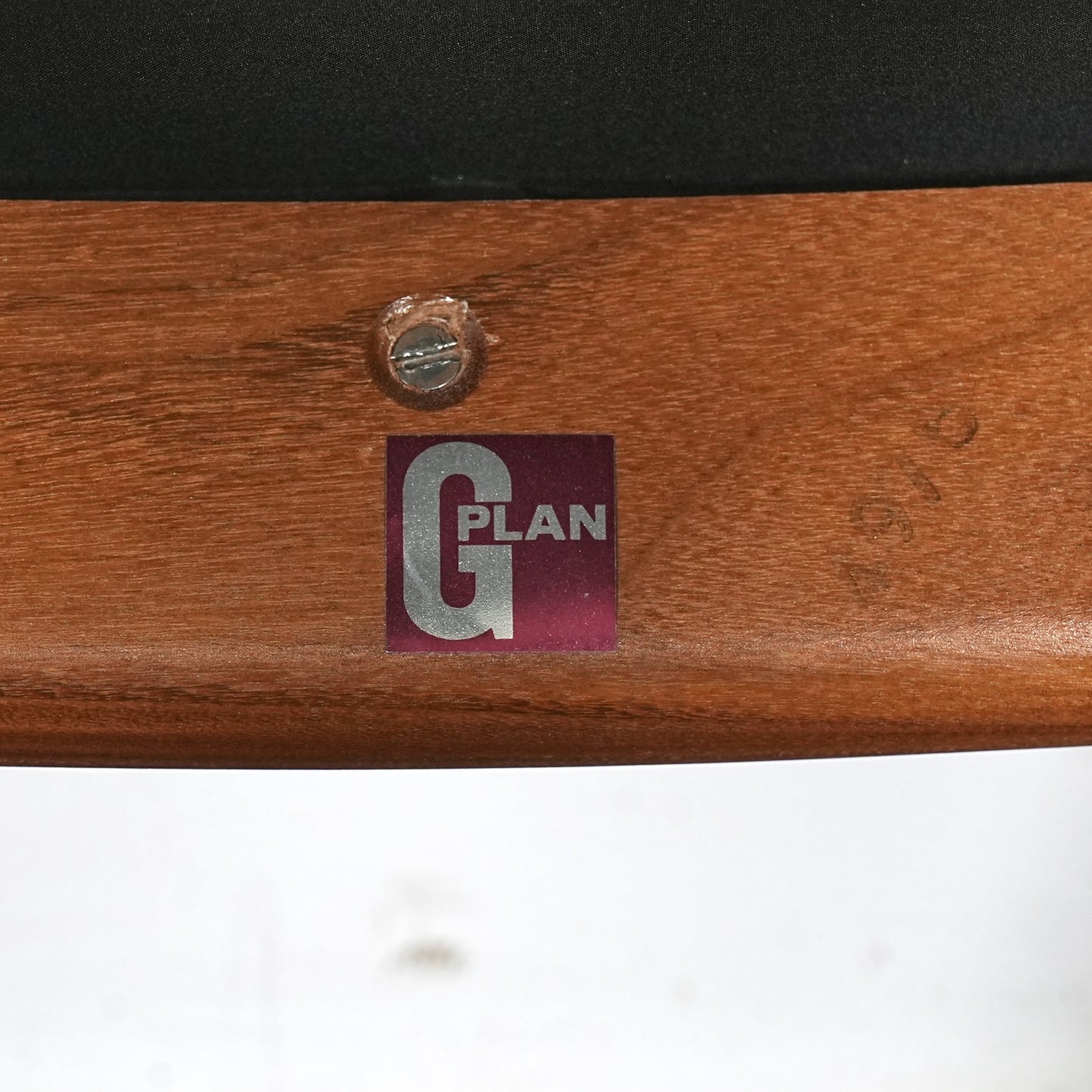 【G-PLAN】ラダーバックチェア【張替済】