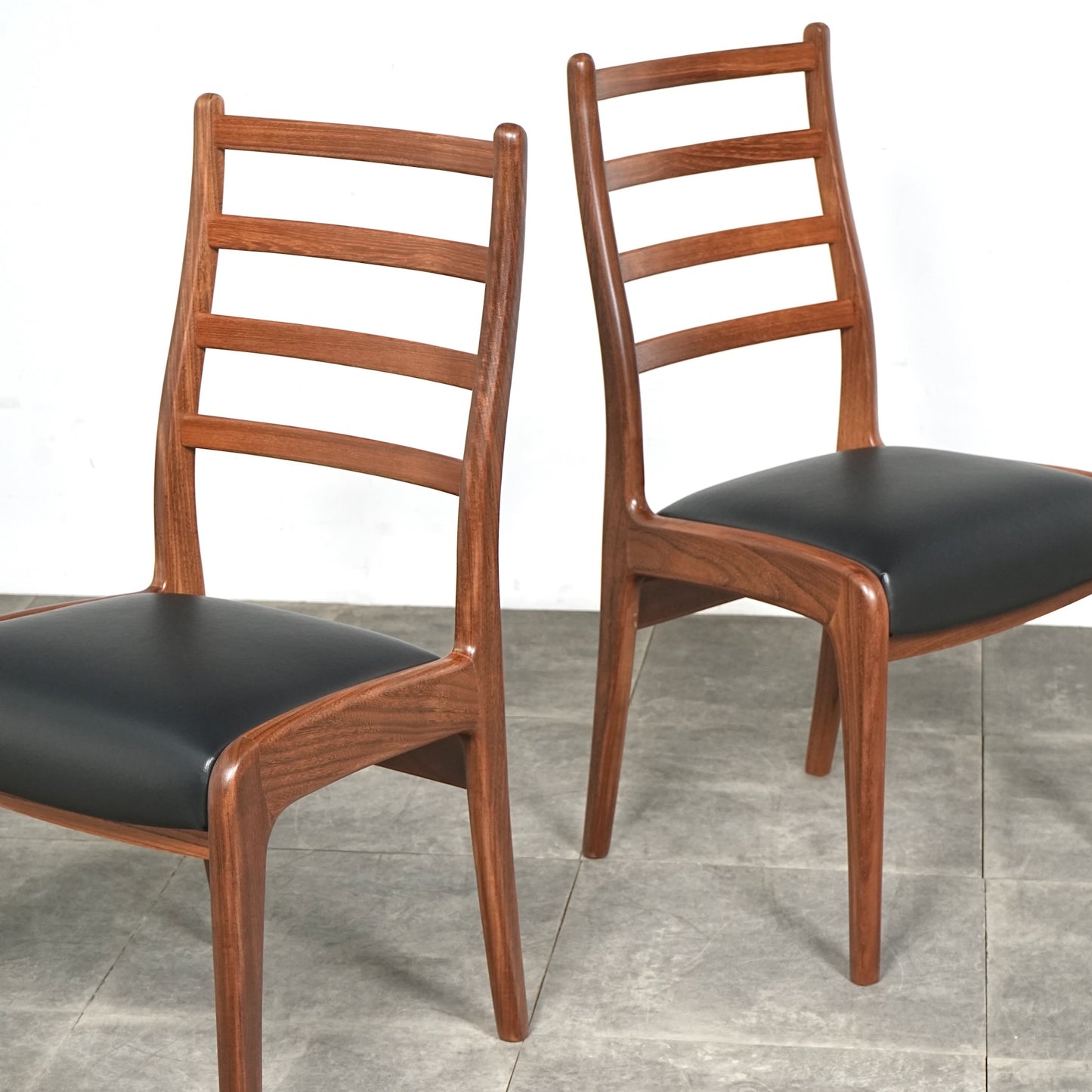 【G-PLAN】ラダーバックチェア【張替済】