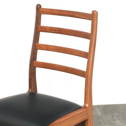 【G-PLAN】ラダーバックチェア【張替済】