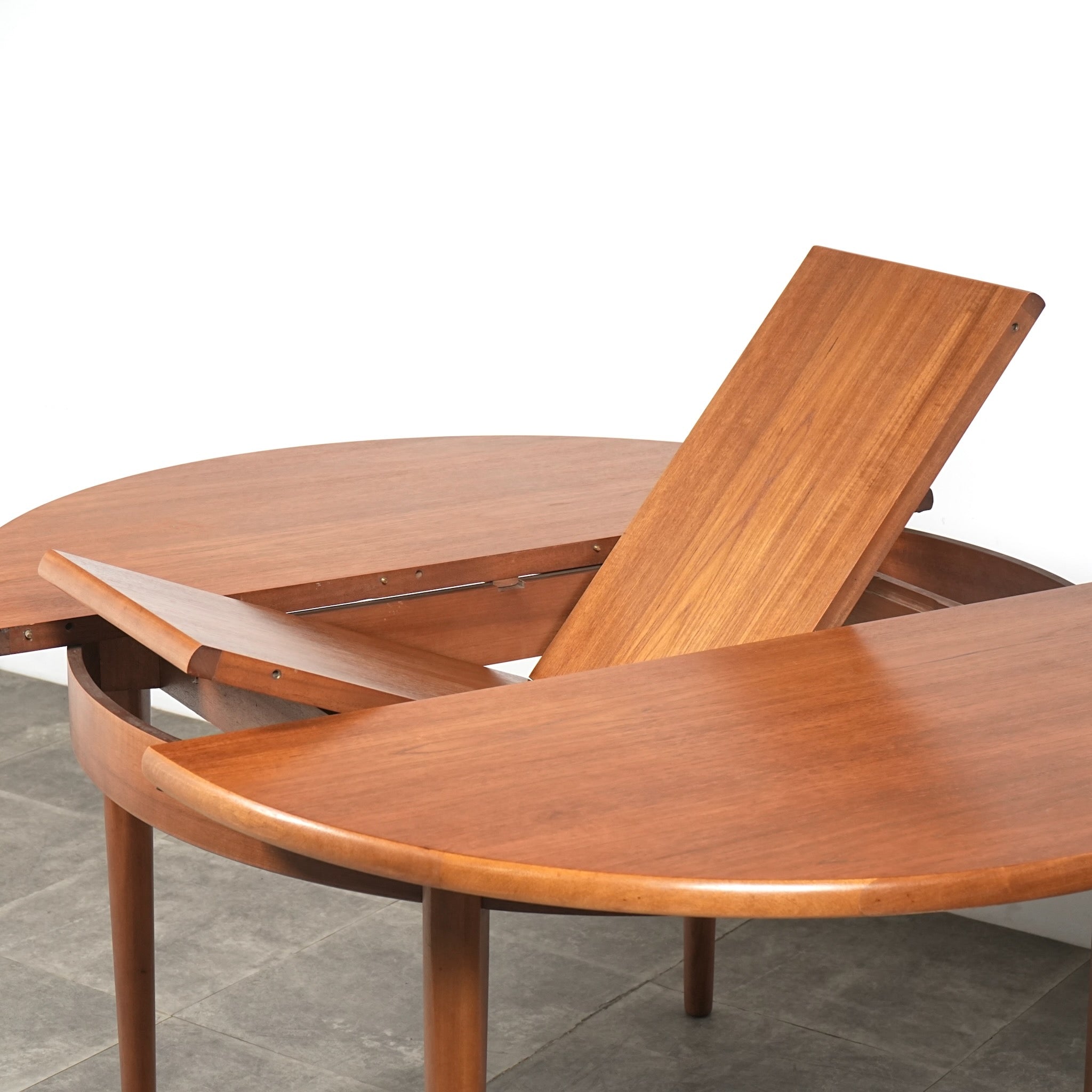 イギリスヴィンテージ エクステンション ラウンドテーブル