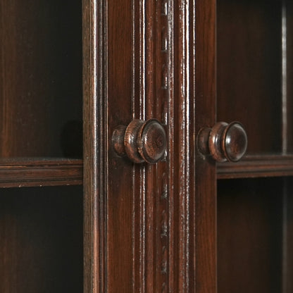 英国クラシック ヴィンテージ ガラスキャビネット