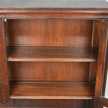 英国クラシック ヴィンテージ ガラスキャビネット