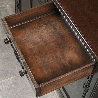 英国クラシック ヴィンテージ ガラスキャビネット