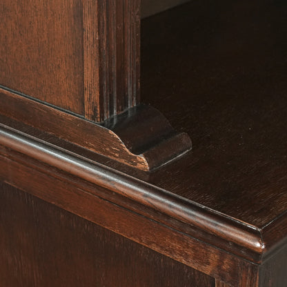 英国クラシック ヴィンテージ ガラスキャビネット