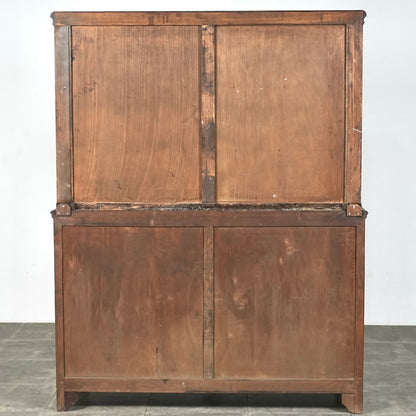 英国クラシック ヴィンテージ ガラスキャビネット