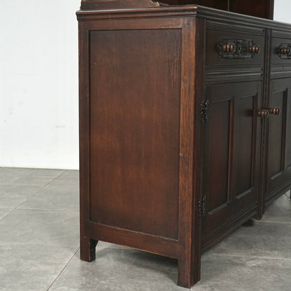 英国クラシック ヴィンテージ ガラスキャビネット