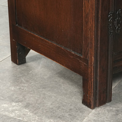 英国クラシック ヴィンテージ ガラスキャビネット