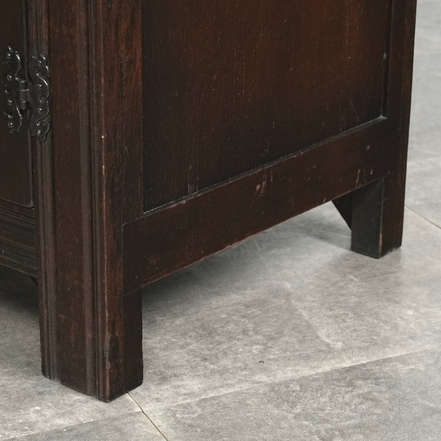 英国クラシック ヴィンテージ ガラスキャビネット