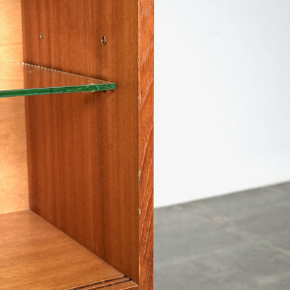 イギリスヴィンテージ ガラスキャビネット