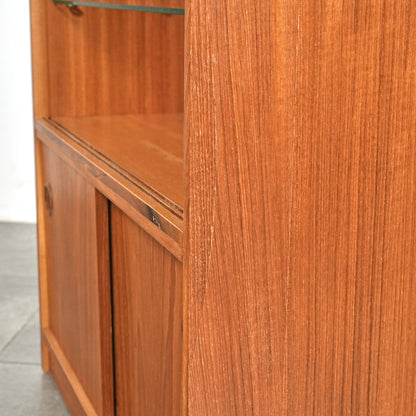 イギリスヴィンテージ ガラスキャビネット