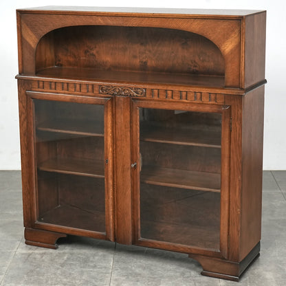 英国アンティーク ガラスキャビネット