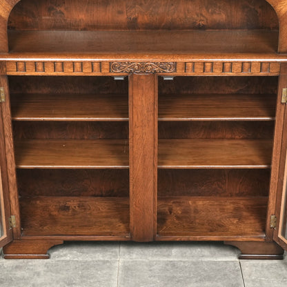 英国アンティーク ガラスキャビネット