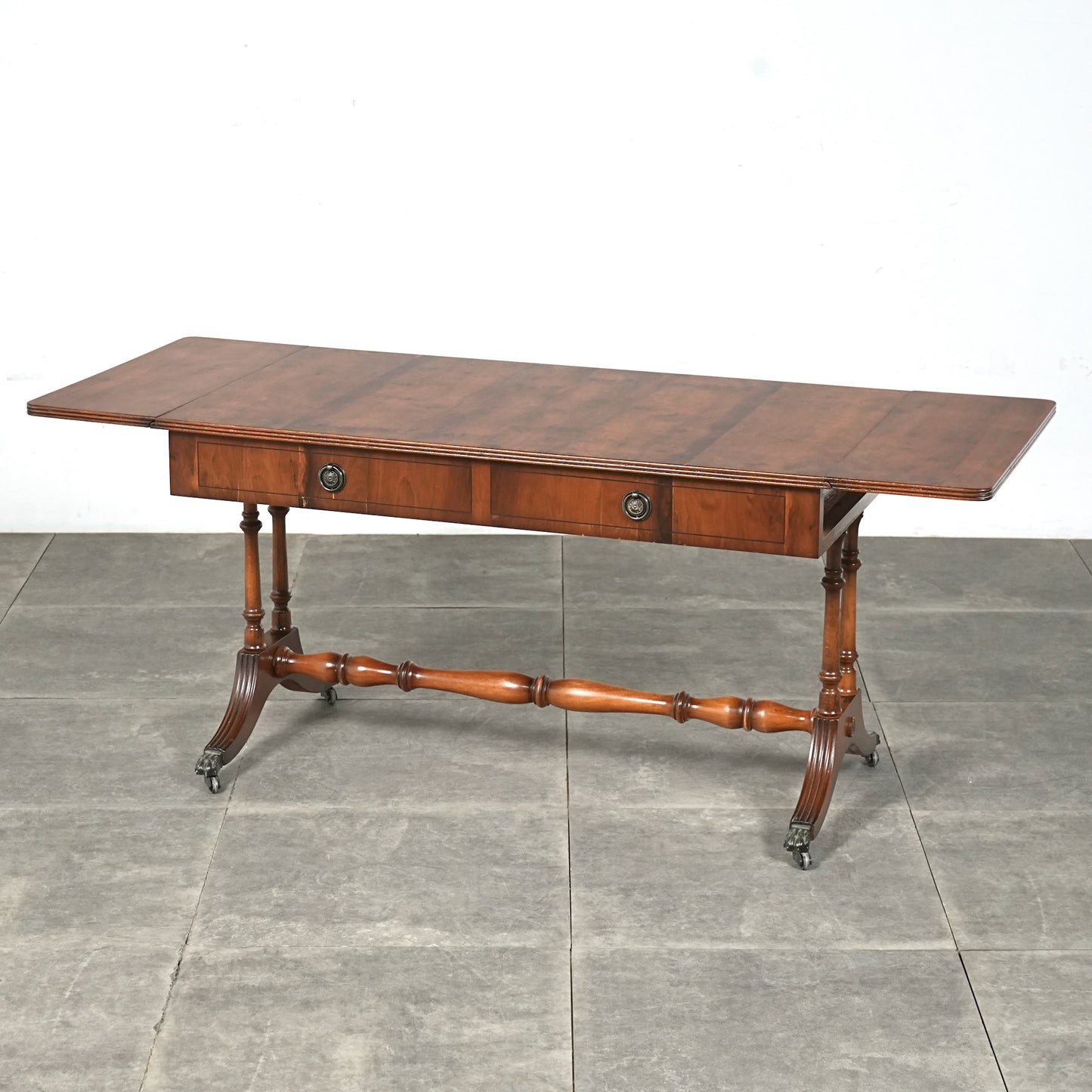 英国クラシック ドロップリーフ ローテーブル