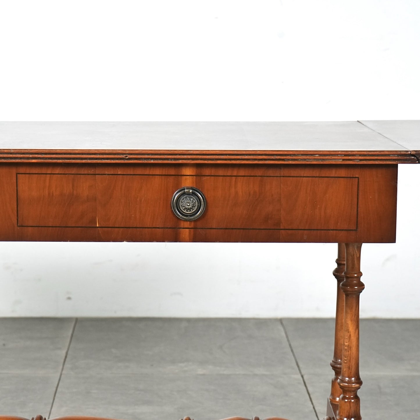 英国クラシック ドロップリーフ ローテーブル