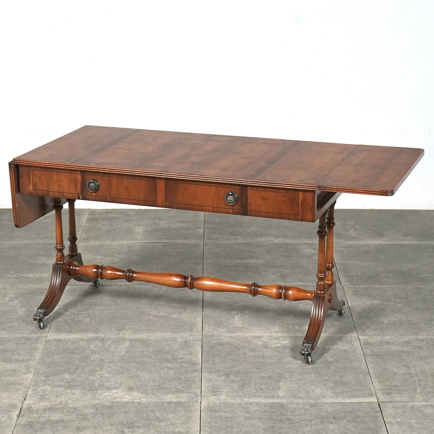 英国クラシック ドロップリーフ ローテーブル