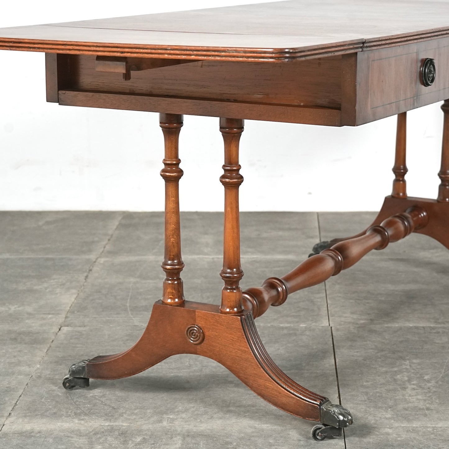 英国クラシック ドロップリーフ ローテーブル