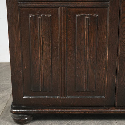 英国クラシック ヴィンテージ ガラスキャビネット