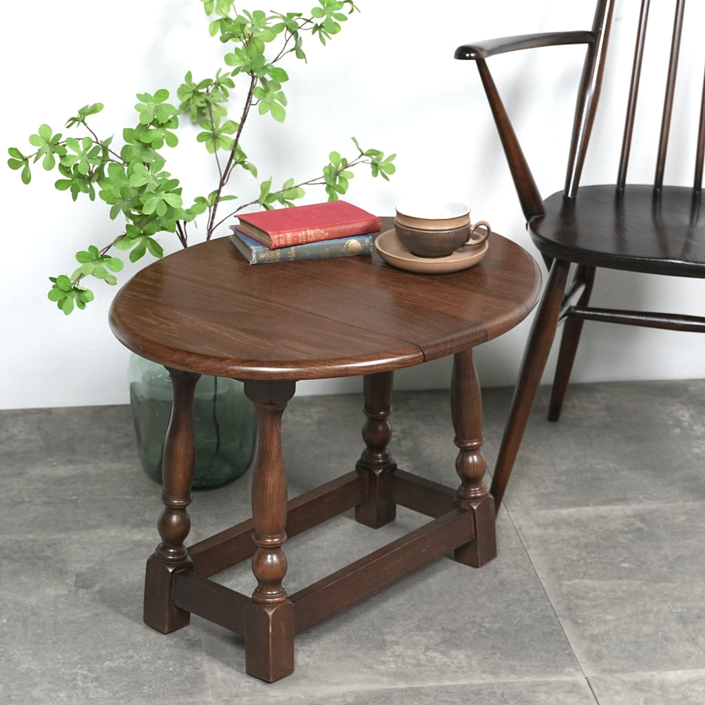 英国クラシック ドロップリーフ サイドテーブル