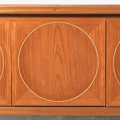 【NATHAN】ヴィンテージ サークルサイドボード