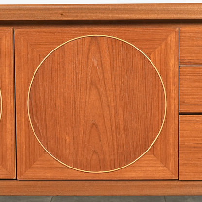 【NATHAN】ヴィンテージ サークルサイドボード