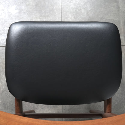 【G-PLAN】Ib Kofod Larsen "DANISH" チェア【張替済】