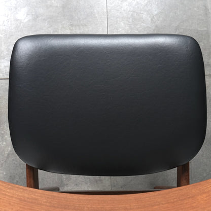 【G-PLAN】Ib Kofod Larsen "DANISH" チェア【張替済】