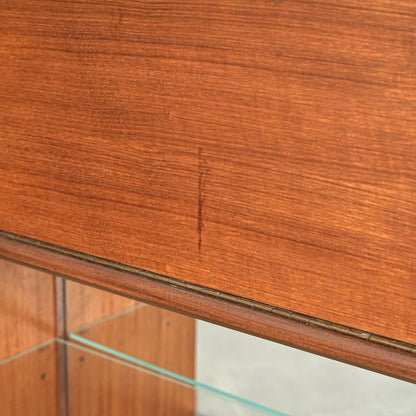 【Turnidge】ヴィンテージ ガラスキャビネット